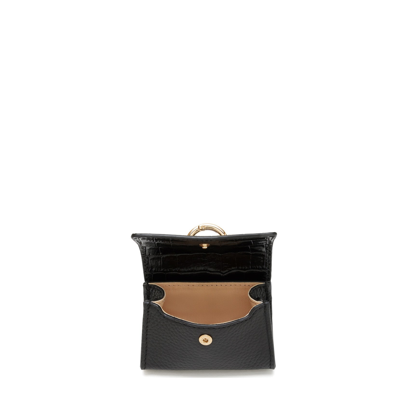 Cadeau d'Isabel black leather crossbody bag and mini bag gift set -  - Isabel Bernard