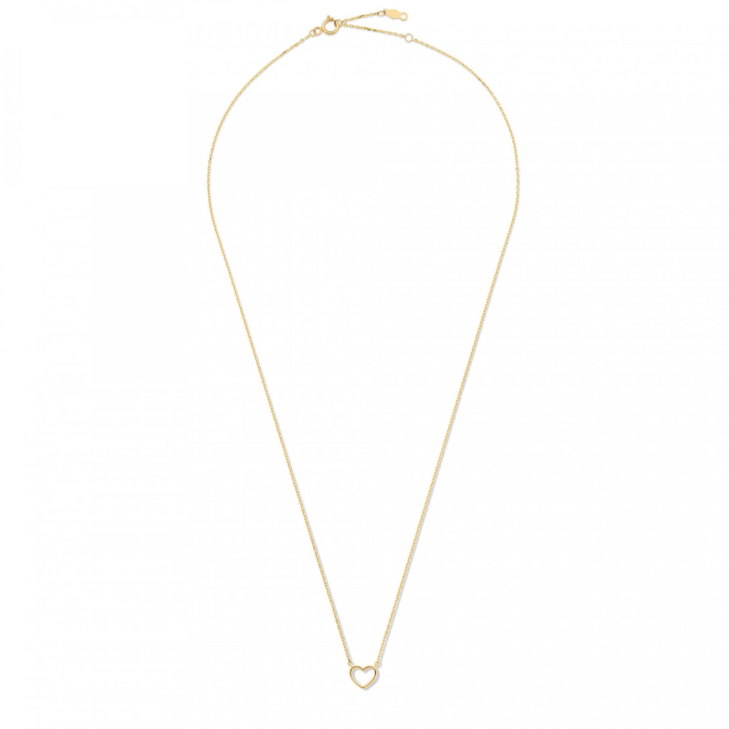 Cadeau d'Isabel 14 karat gold necklaces gift set with heart and zirconia stone -  - Isabel Bernard