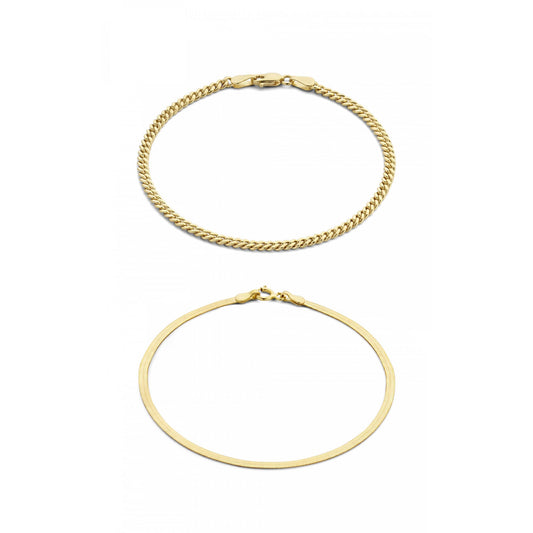 Cadeau d'Isabel 14 karat gold bracelets gift set -  - Isabel Bernard