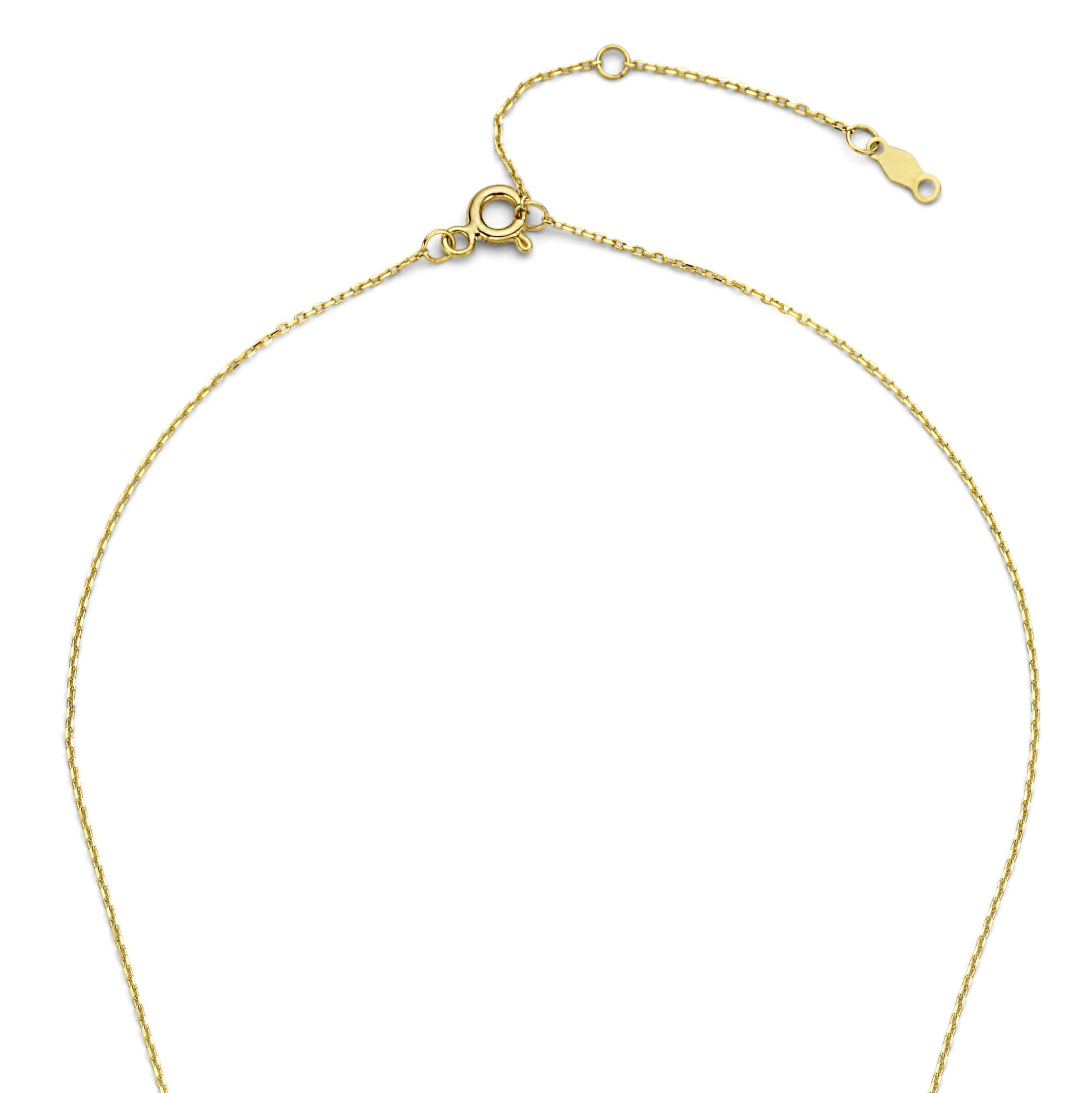 De la Paix Hanaé 14 karat gold necklace with diamond 0.08 carat -  - Isabel Bernard