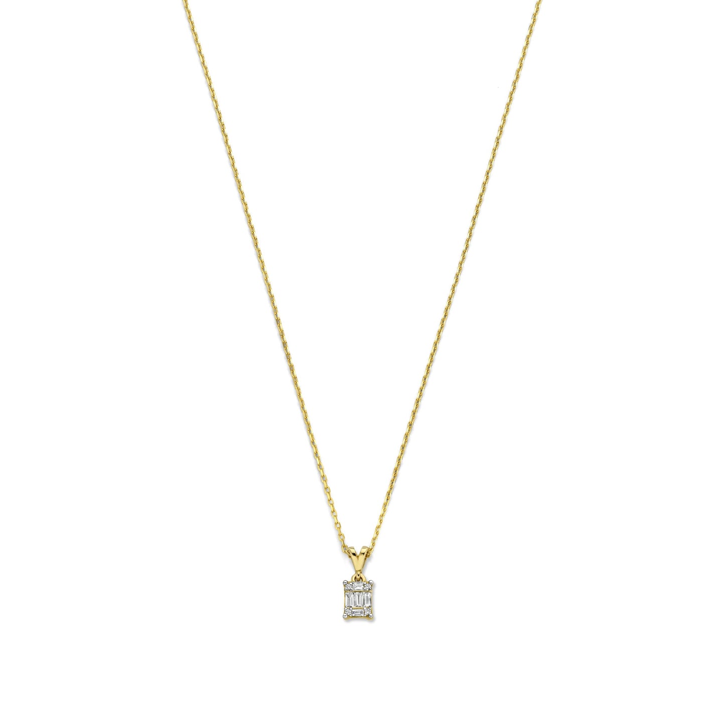 De la Paix Maxime 14 karat gold necklace with diamond 0.11 carat -  - Isabel Bernard