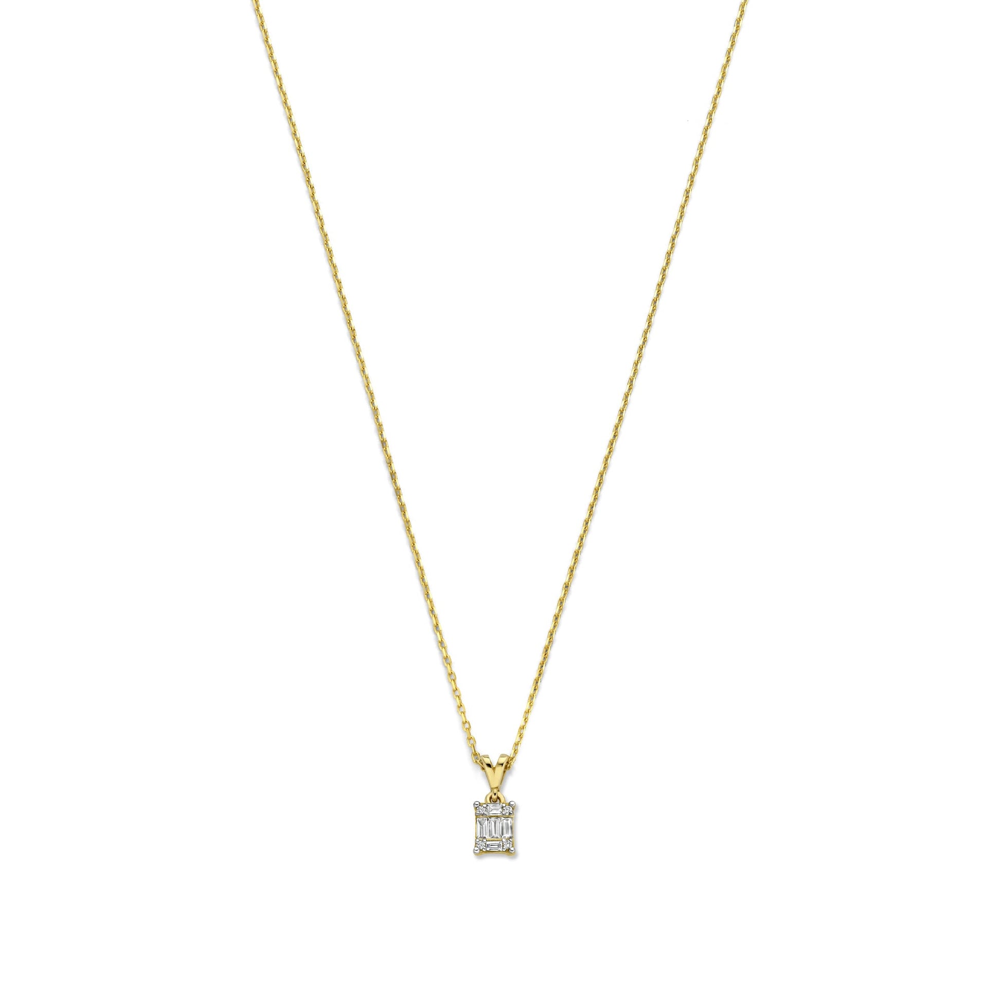 De la Paix Maxime 14 karat gold necklace with diamond 0.11 carat -  - Isabel Bernard