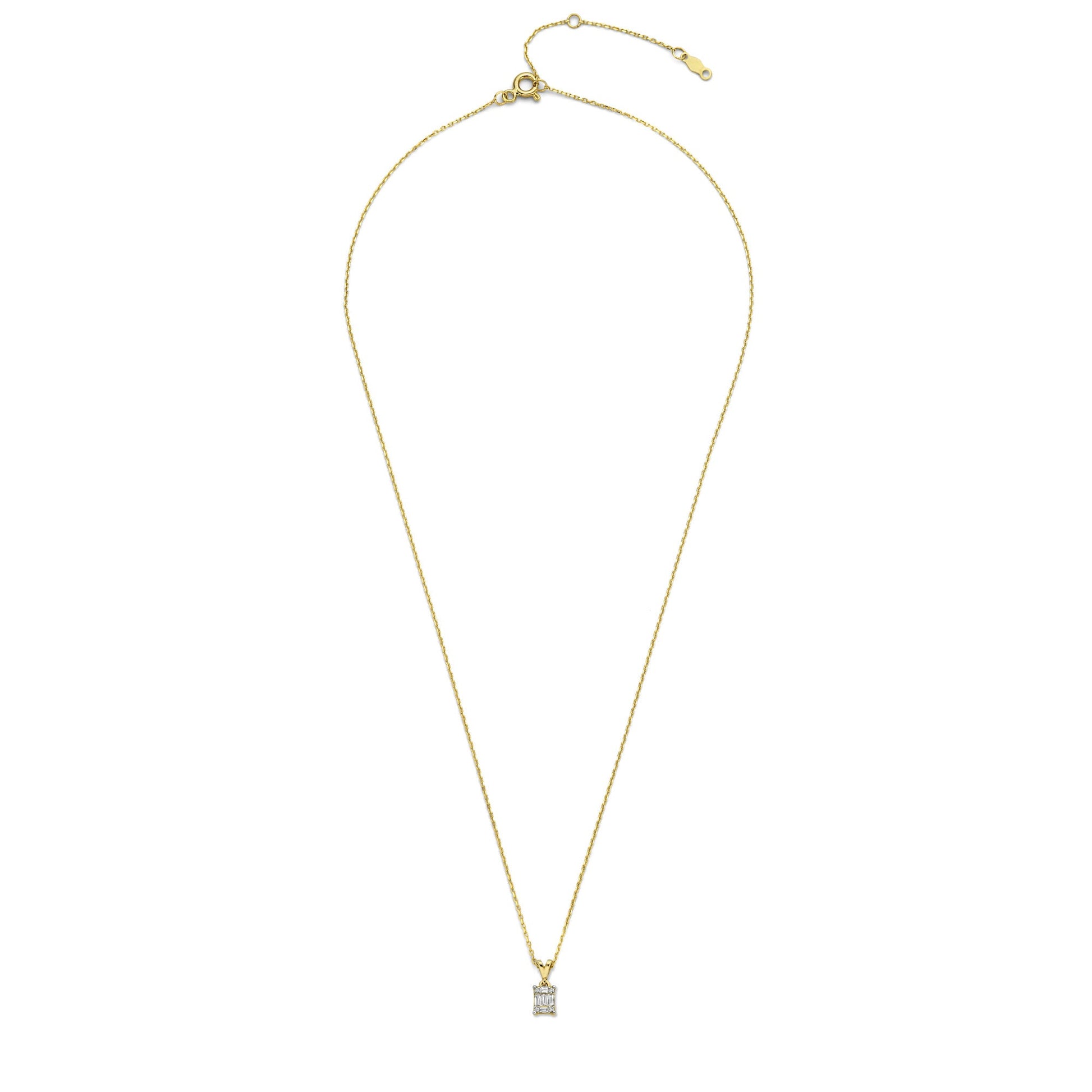 De la Paix Maxime 14 karat gold necklace with diamond 0.11 carat -  - Isabel Bernard