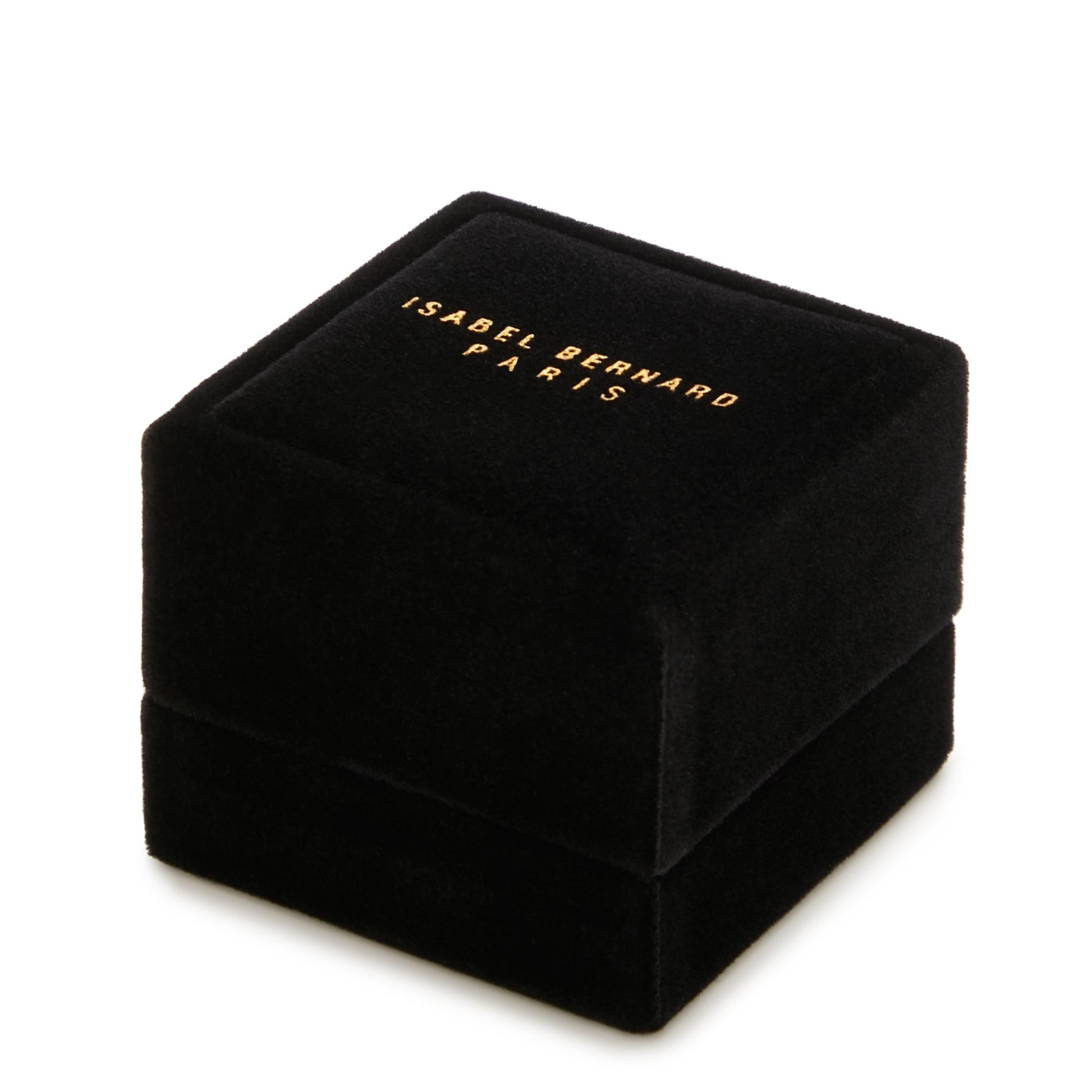 Cadeau d'Isabel black luxury ring box -  - Isabel Bernard